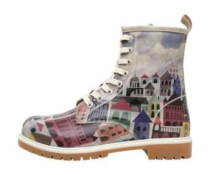 DOGO Long Boots for Women - Vegan Leather and Unique Design Womens Winter Boots, The Unknown Land