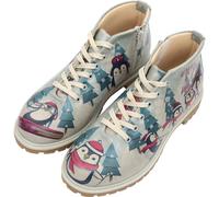 DOGO ShortCut Boots for Women - Vegan Leather and Handmade Ankle Boots for Women, Winter is Here Design