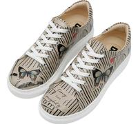 DOGO Wedge Sneakers for Women - Handmade and Vegan Leather Platform Sneakers for Women, Unique Chunky Sneakers Tiny But Mighty Design, Size 8