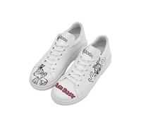 DOGO Women's Ace Sneakers, White, 3 UK