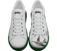 DOGO Women's Ace Sneakers, White, 4 UK