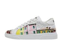 DOGO Women's Ace Sneakers, White, 5.5 UK