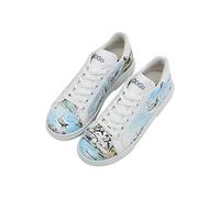 DOGO Women's Ace Sneakers, White, 5.5 UK