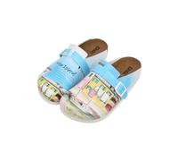 DOGO Women's Comfie Sandal, Turquoise, 6.5 UK
