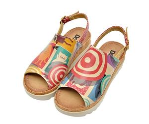 DOGO Women's Gigi Heeled Sandal, Multicolor, 10 UK