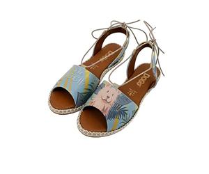 DOGO Women's Hazel Sandal, Bleu, 5.5 UK