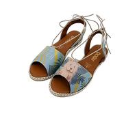 DOGO Women's Hazel Sandal, Blue, 6 UK