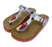 DOGO Women's Lila Flip-Flop, Multicoloured, 6.5 UK