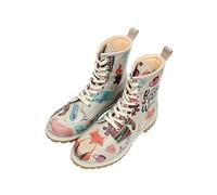 DOGO Women's Long Fashion Boot, Beige, 5.5 UK