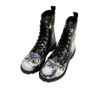 DOGO Women's Long Fashion Boot, Black, 6 UK