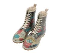 DOGO Women's Long Fashion Boot, Multicolored, 4 UK