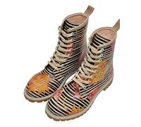 DOGO Women's Long Fashion Boot, Multicoloured, 7.5 UK