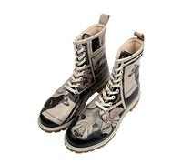 DOGO Women's Long Fashion Boots, Multicolore, 4 UK