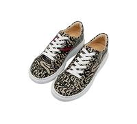 DOGO Women's Myra Sneaker, Beige, 3 UK