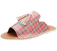 DOGO Women's Pine Sandal, red, 7.5 UK