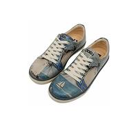 DOGO Women's Sneaker, Beige, 5.5 UK