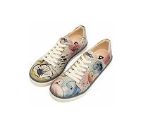 DOGO Women's Sneaker, Beige, 5 UK