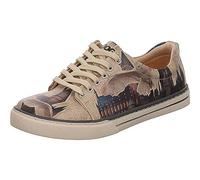 DOGO Women's Sneaker-Gryffindor Gang Harry Potter, Beige, 6 UK