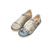 DOGO Women's Sneakers Sneaker, Beige, 4 UK