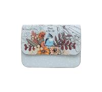 DOGO Women's Vegan Leather Multicolor Handbag - Waves of Koi Pattern