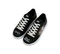 DOGO Women's WB Ace Sneakers, Noir, 5 UK