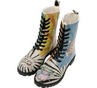 Dogo Zipsy Boots for Women - Handmade and Vegan Leather Mid Calf Boots for Women, Dogo Cool Design