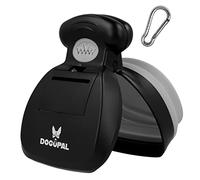 DOGOPAL Portable Pooper Scooper - Innovative Touch-Free Dog Waste Pickup Tool for Small, Medium, and Large Dogs (Grey, Medium)
