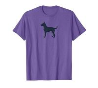 Dogperson: Stylish Pet Lover Design for Dog Enthusiasts T-Shirt, Men, Purple Heather, 3XL