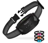 DogRook Dog Bark Collar- Rechargeable Bark Collar- Humane, No Shock Barking Collar- with Vibration & Beep - Collar for Small, Medium & Large Dogs- Anti Barking Collar - No Remote- 11-110 lbs
