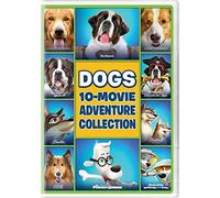 Dogs 10-Movie Adventure Collection: A Dog's Purpose / A Dog's Journey / Beethoven / Beethoven's Big Break / Beethoven's Treasure Tail / Balto / Balto II: Wolf Quest / Lassie / Mr. Peabody & Sherman / Space Dogs: Adventure To The Moon (10 Dvd)
