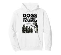Dogs Against Fascism Fascist USA 50501 No Kings Resist Dog Pullover Hoodie