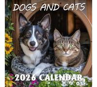 Dogs And Cats Calendar 2026: Celebrating the timeless bond and quirky interactions between furry friends | Kalender Calendario Calendrier