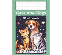 Dogs and Cats Word Search: 2000 Words