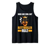 Dogs are Cool But Rottweiler Rule Rottie King Tank Top