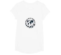 Dogs are My World Global Pet Lover T-Shirt, Girls, White, XS