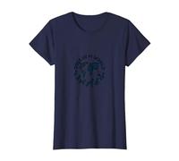 Dogs are My World Global Pet Lover T-Shirt, Women, Navy, S
