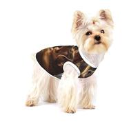 Dogs at Christmas Cotton Dog Shirt â€“ Soft Breathable Dog Shirt for Dogs Cats Boy Girl Pet Tshirt,Suitable for Small Pets