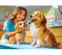 Dogs at the Vet