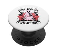 Dogs because people are creepy. Halloween Ghosts PopSockets Adhesive PopGrip