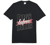 Dogs Before Dudes Pets Come First Comfort Colors Adult Heavyweight T-Shirt