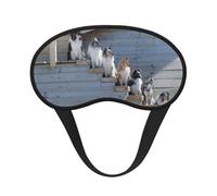 Dogs Border Collie Shetland Sheepdogs Alaskan, Full Eye Covers Light Blocking Eye Masks Blackout Sleep Eye Muffs