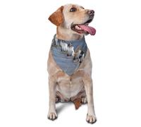 Dogs Border Collie Shetland SheepDogs AlaskanDog Bandanas Cat Puppy Scarfs Washable Pet Handkerchief
