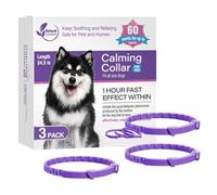 Dogs Calming Collar - 3PCS Relaxing Pets Collars, Dog Pheromone Collars | Adjustable Dog Calming Collar With Separation anxity&Stress&Fear, Bad Behavior Pheromones Calm Lasts 60 Days