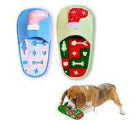 Dogs Can Use Bite Resistant Slow Food Training Toys, Pet Sniffing Toys, and Puzzle Felt Anti Disassembly Home Style Dog Toys (blue)