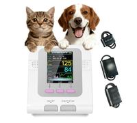 Dogs Cat Blood Pressure Monitor, Digital 2.8 Inch LCD Screen, 100 Sets Data Memory, 3 Cuffs for Dogs, Cats & Other Pets, Home and Veterinary Use