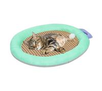 Dogs Cooling Mat Indoor - With An Interactive Ball And Washable Bed | Refreshing Blanket Summer Cool Bed For Dog - For Hot Summer Weather Apartment Floor Balcony Medium Puppies And Kittens