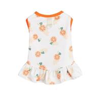 Dogs Cute Print Dress With Traction Rings Dogs Skirt Spring Comfortable Dresses Lovely Cats Skirt Dog Dress Harnesses For Small Dog Dresses With Color Printed For Girl