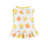 Dogs Cute Print Dress With Traction Rings Dogs Skirt Spring Comfortable Dresses Lovely Cats Skirt Dog Dress Harnesses For Small Dog Dresses With Color Printed For Girl