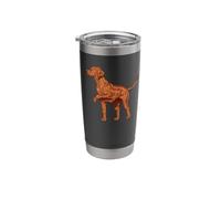 Dogs Drawing - Magyar Vizsla Stainless Steel Insulated Tumbler