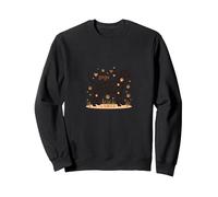 Dogs Forever Grateful Pet Love Paw Sweatshirt, Adult Unisex, Black, M